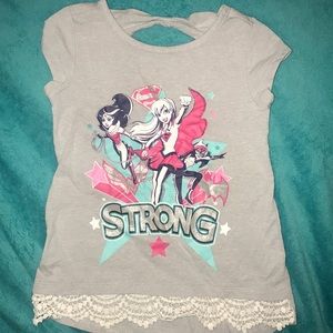 5T DC Super Hero Girls “Strong” Tee